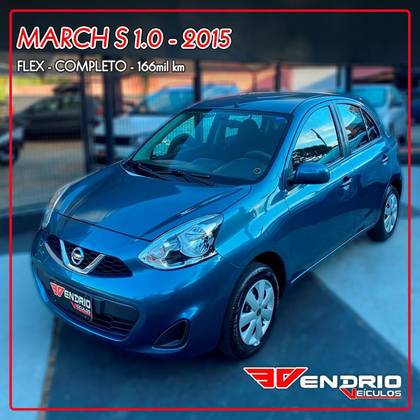 NISSAN MARCH 1.0 S 12V FLEX 4P MANUAL NISSAN MARCH 1.0 S 12V FLEX 4P MANUAL